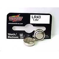 LR43 Batteries - 2 Pack by Allsop