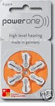 Power One Size 13 Zinc Air Hearing Aid Batteries (60 batteries)