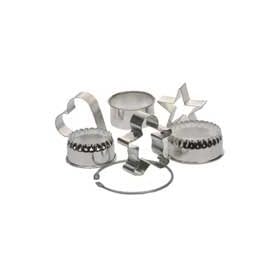 Faringdon Set of 6 Cookie Cutters on a Ring