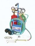 Uniweld K23CT Patriot Welding and Brazing Outfit with Metal Carrying Stand and Tanks