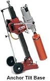 MK Diamond Milwaukee 4090 Manta III Core Drill 120V Shear Pin w/ Anchor Tilt Base Drill Stand