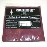 3 Pocket Burgundy Waist Apron (14-0257) Category: Kitchen Aprons