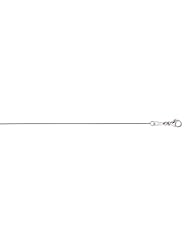 Platinum Snake 0.7mm Necklace 20 Inch