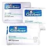 Gerber 12-Pack Prefold Birdseye 3-Ply Cloth... by Gerber