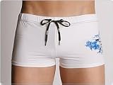 Review   / Diesel Banzai Swim Trunks Cream