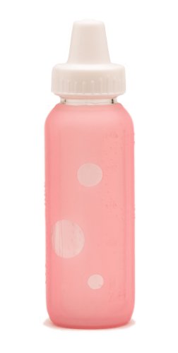 Silikids Siliskin 8 oz Bottle in Pink