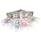MMF216070J12 - Currency Straps, Self-Stick, 10000, 1000/PK, Yellow Kraft