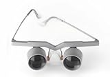 Lightweight Binocular Focuable Loupe/Glasses for near, hands free inspection 2.5X
