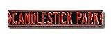 Steel Street Sign: &acute; CANDLESTICK PARK &acute; - B0001LSA0K