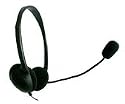 Computer Headphones / Headset With Microphone - Ideal for online chatting / Skype / MSN / etc