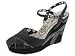 kenzie Instill | Women's Wedge Shoes Black Leather