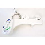 LUXE Bidet Vi-110 Fresh Water Spray Non-Electric Mechanical Bidet Toilet Seat Attachment