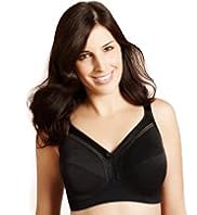 Total Support Non-Wired Spotted D-G Bra