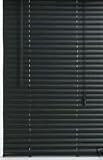 NEW 1 BLACK VINYL MINI BLIND - 43 WIDE X 72 LONG MINI BLINDS