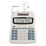 Compact Calculator, Printing, 12 Digit Display, Cost-Sell-Margin, Tax Keys, White