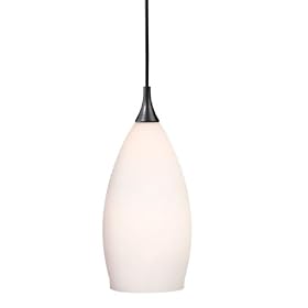 Euro Rail - 1 Light Low Voltage Mini Pendant Track Lighting Fixture - Dark Bronze - White... by Vaxcel Lighting