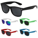 Produkt-Bild: Nerd Sonnenbrille im Wayfarer Stil Retro Brille - 45 verschiedene Farben/Modelle w&auml;hlbar