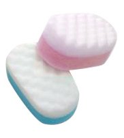 BathDlight Dual Texture Bath Sponge 3pk