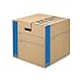 SmoothMove Moving Box, Extra Strength, Medium, 18w x 18d x 16h, Kraft, FastFold (FEL0062801) Category: Shipping and Moving Boxes