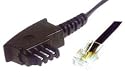 GR Computer Modemanschlusskabel Anschlusskabel TAE N / Stecker - RJ12 / Stecker 2A 10.0 m