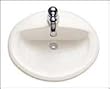 American Standard 0476.028.021 Aqualyn 20" 4" Centers Countertop Self-Rimming La