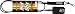 Hawaiian Hot Stix Techno Comp 6' Leash
