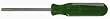 Xcelite R3322, Round Blade Pocket Clip Style Screwdriver, Red Handle