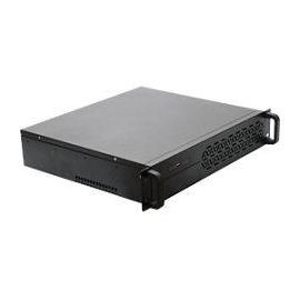 New Norco Case Rackmount 2U RPC-230 Black 1/0/ 4 Bays 0xhd Tray 0xbp Case Only