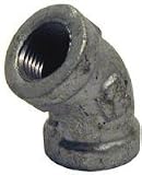 1 Galv 45 DEG Elbow