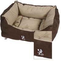 Multi Pet Yap Aluna Canvas SQ 27in x 24in Dog Bed
