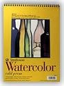 Strathmore 300 Series Watercolor Paper 9 in. x 12 in. pad pad of 12 wire bound
