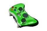 Xbox 360 Wireless Controller Green Chrome XCM Evolve