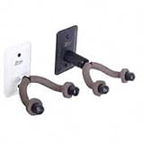 String Swing Metal Home & Studio Wide Guitar Hanger in White String Swing Metal Home & Studio Wide Guitar Hanger in White