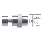 C.R. LAURENCE GSR600CH CRL Chrome Plated Glass Shelf Rests