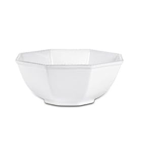 Tyler Florence for Mikasa Chef's White Collection Rustic White Octagonal Serving Bowl,... by Tyler Florence
