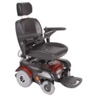 Drive Medical Sunfire Plus GT Power Wheelchair, Red