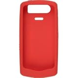 Blackberry HDW-15911-012 Pearl 8120 Sunset Red Silicone Skin Case