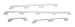 Sporting Goods : AFI 65104 3-Loop Boat Handrail (White Poly, 33-Inch)