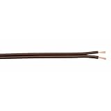 Coleman Cable 60126-66-07 16/2 SPT-1 Bulk Lamp Cord, 300-Volt 16-Gauge 250-Feet Spool, Brown