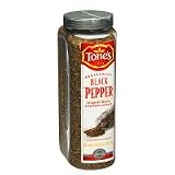 Tone's-Black Pepper, 18oz shaker