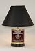 Vintage Dark Purple Tobacco Tin Caddy Table Lamp