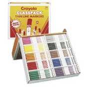 Crayola 200ct Classpack Fine Markers 10 colors by Crayola