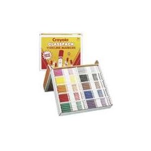 Crayola 200ct Classpack Fine Markers 10 colors by Crayola