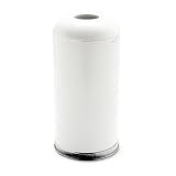 Fire-Resistant Open Top Receptacle, Round, Steel, 15gal, WE