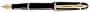 Waterman Phileas Solid Black Medium Point Fountain Pen - 19704W3