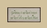 SaltBox Gifts G818GSP Gardening Is One Third Science One Third Art and One Third Peace Sign