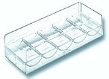 Acrylic Poker Chip Tray with Cover - Poker Chips & Dealers Equipment Gaming Equipment