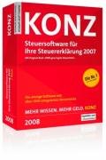 KONZ Steuersoftware 2008, mit Original-Buch