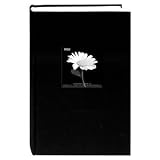 Pioneer 300 Pocket Fabric Frame Cover Photo Album, Deep Black