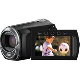 JVC Everio GZ-MG230BUS - Camcorder - 680 Kpix - optical zoom: 28 x - HDD : 30 GB - flash card - black